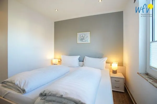 Schlafzimmer Villa van Harten Ferienwohnung Bootsmann