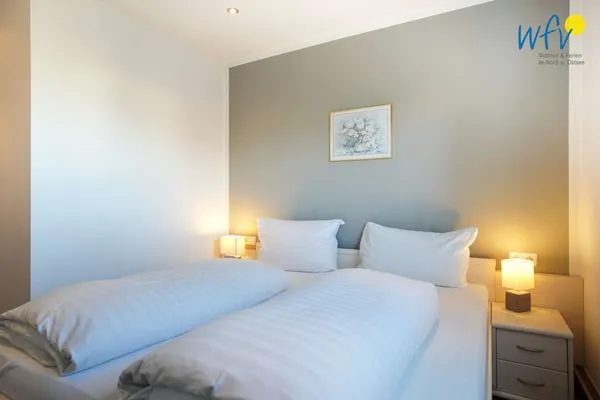 Schlafzimmer Villa van Harten Ferienwohnung Bootsmann