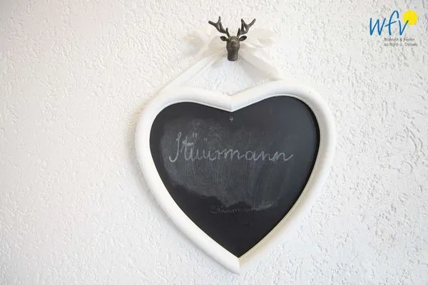 Dekoratives Detail Villa van Harten Ferienwohnung Stüürmann