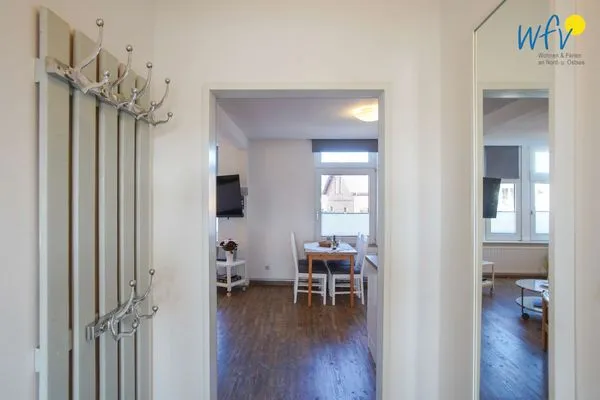 Flur Villa van Harten Ferienwohnung Stüürmann