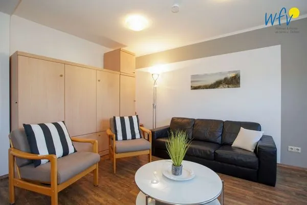 Wohnzimmer Villa van Harten Ferienwohnung Stüürmann