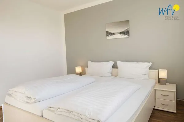 Schlafzimmer Villa van Harten Ferienwohnung Stüürmann
