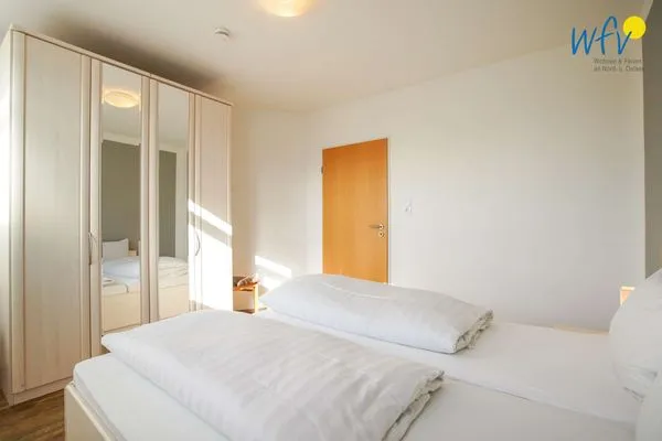 Schlafzimmer Villa van Harten Ferienwohnung Stüürmann