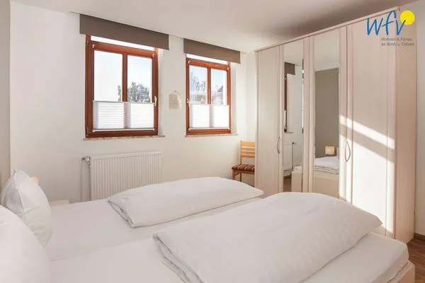 Schlafzimmer Villa van Harten Ferienwohnung Stüürmann