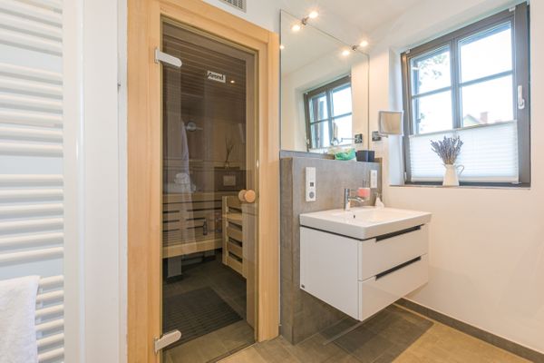 Zur Heiderose Haus 8 Villa Pebble Zingst - Sauna