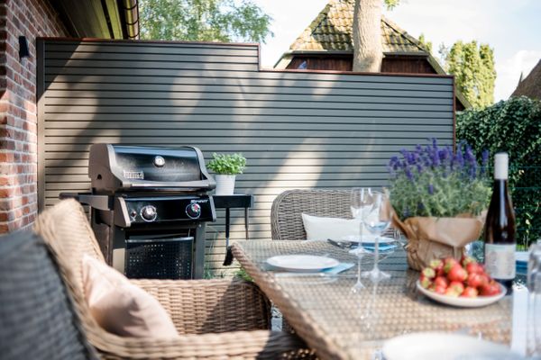 Zur Heiderose Haus 8 Villa Pebble Zingst - Terrasse