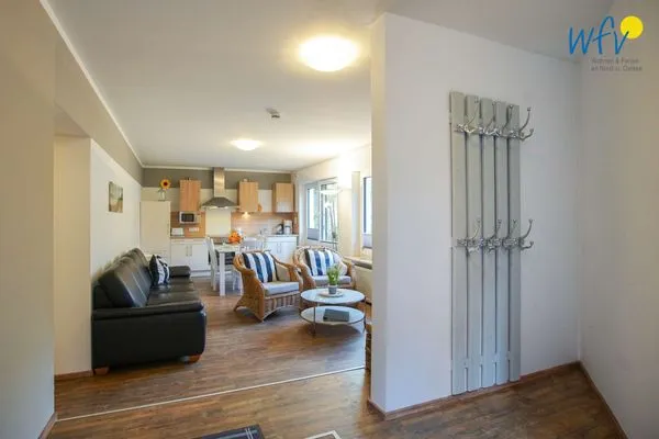 Wohnzimmer Villa van Harten Ferienwohnung "Dollart-Prinzessin"