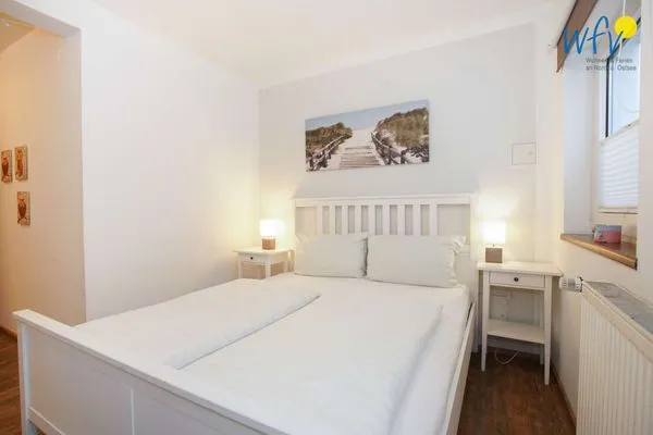 Schlafzimmer Villa van Harten Ferienwohnung "Dollart-Prinzessin"