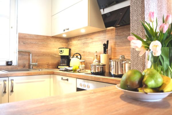 Boddenblick Wohnung 29 Zingst - Küche / Küchenzeile