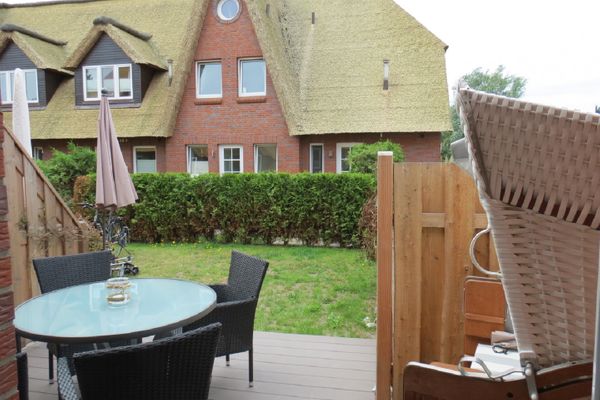 Ferienhaus Anlage Ostland17 Dünenlöper/ Nr. 17 a Dorf - Terrasse