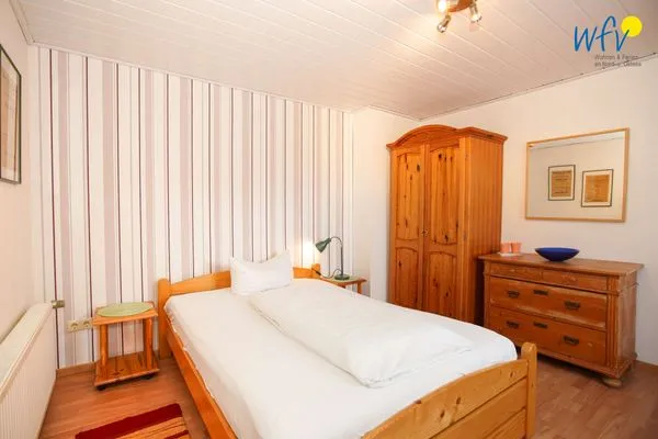 Schlafzimmer Haus Regenbogen Ferienwohnung Meermaid