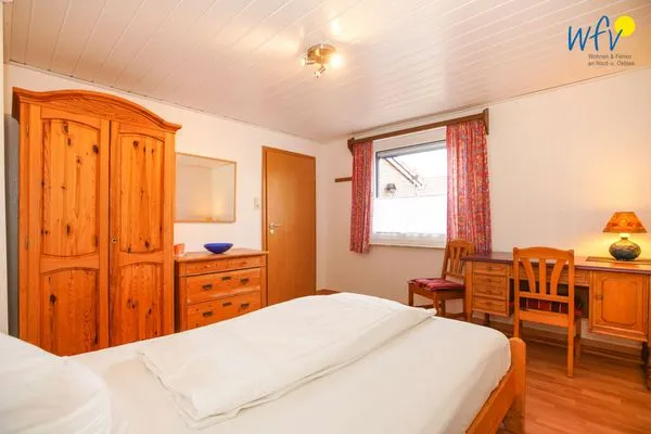 Schlafzimmer Haus Regenbogen Ferienwohnung Meermaid