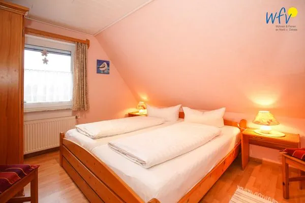 Schlafzimmer Haus Regenbogen Ferienwohnung Meermaid