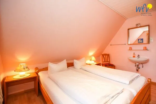 Schlafzimmer Haus Regenbogen Ferienwohnung Meermaid