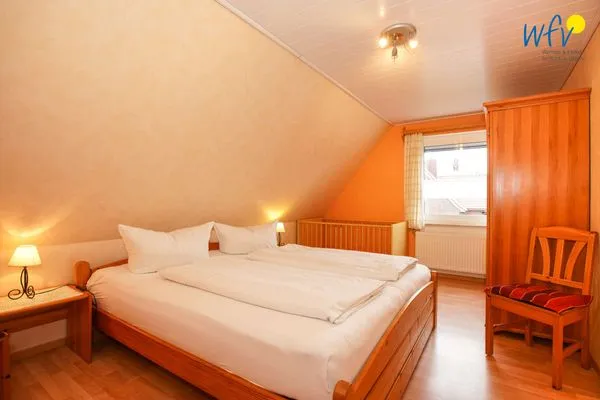Schlafzimmer Haus Regenbogen Ferienwohnung Meermaid