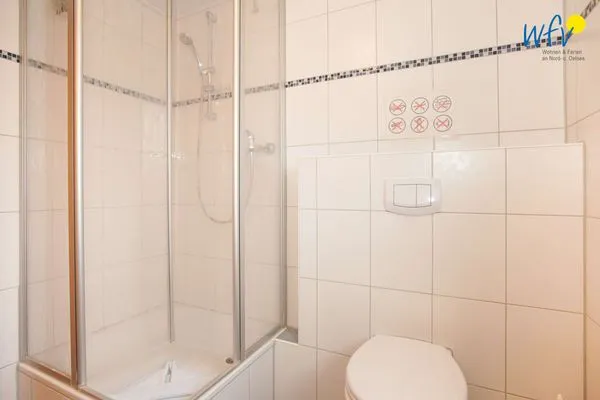 Badezimmer Haus Regenbogen Ferienwohnung Meermaid