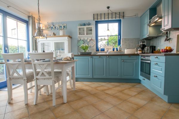  Wiesenstraße 65a Haus Casa Blue Zingst - Wohnzimmer