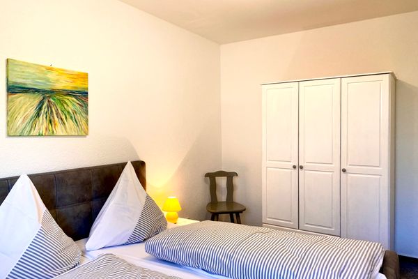  Hägerende 66a Haus Ankerplatz Wohnung Bootsdeck Zingst - Schlafzimmer