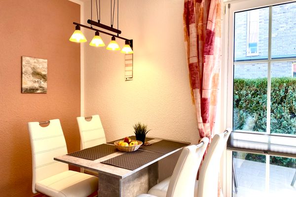  Hägerende 66a Haus Ankerplatz Wohnung Bootsdeck Zingst - Küche / Küchenzeile