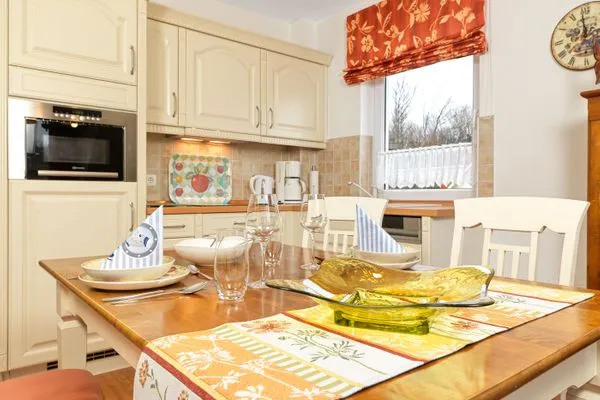 Kitchen Landhaus Residenz Kirchsee Strandidyll