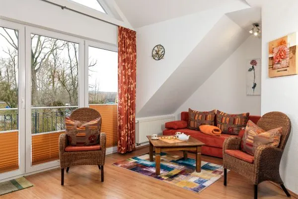 Living room Landhaus Residenz Kirchsee Strandidyll