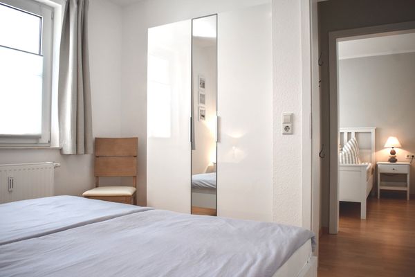  Fritz-Reuter-Straße 4 Wohnung de Strandläufer Zingst - Schlafzimmer