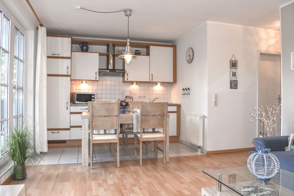  Fritz-Reuter-Straße 4 Wohnung de Strandläufer Zingst - Küche / Küchenzeile