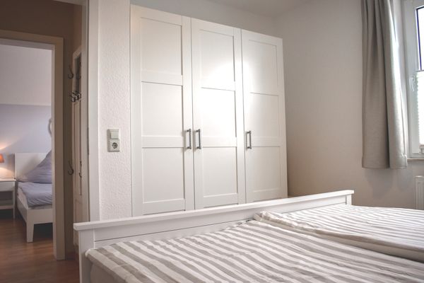  Fritz-Reuter-Straße 4 Wohnung de Strandläufer Zingst - Schlafzimmer