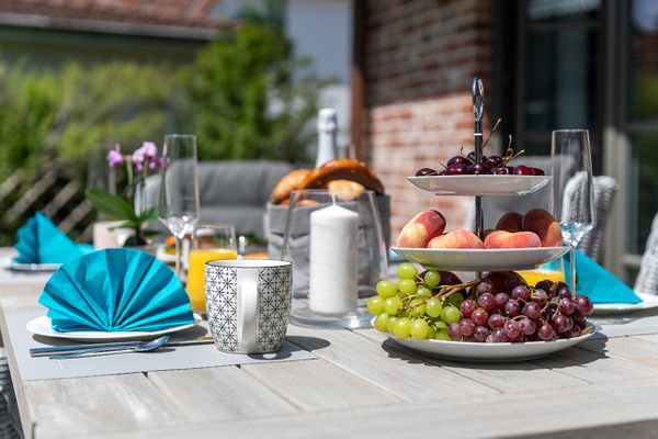 Zur Heiderose Haus 10 Kleine Flucht  - Terrasse