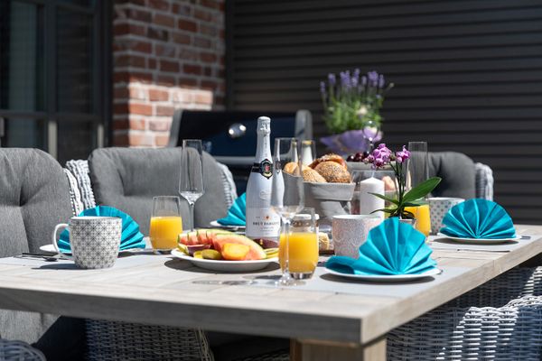 Zur Heiderose Haus 10 Kleine Flucht  - Terrasse