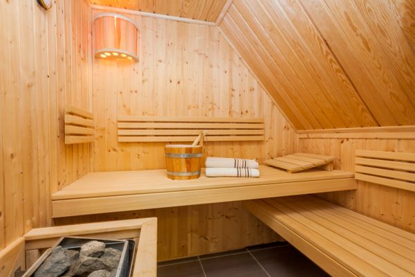 Dünengarten Am Bahndamm 77d Haus Seemuschel Zingst - Sauna