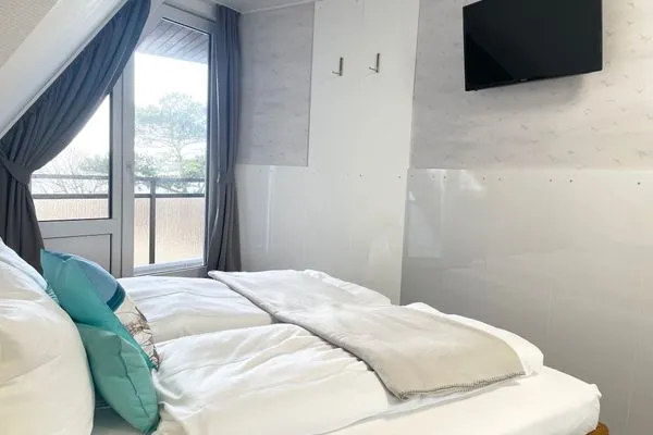 Meeresbrandung FeWo 37 Duhnen - Schlafzimmer