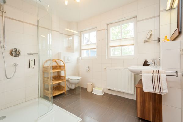 Dünengarten Am Bahndamm 77e Haus Seerose Zingst - Badezimmer