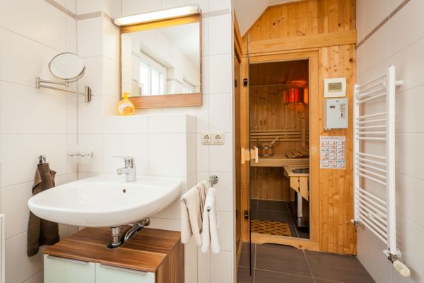 Dünengarten Am Bahndamm 77e Haus Seerose Zingst - Sauna