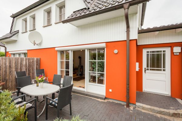 Dünengarten Am Bahndamm 77e Haus Seerose Zingst - Terrasse