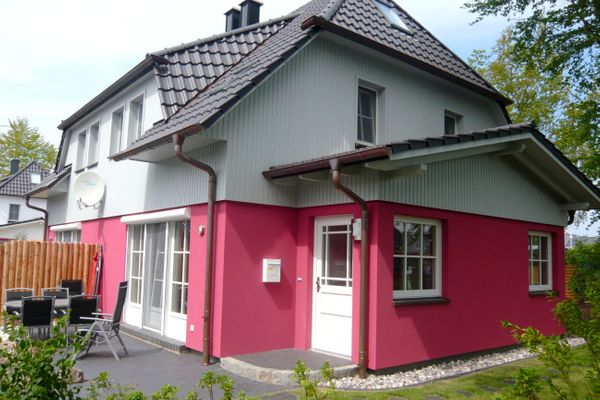 Dünengarten Am Bahndamm 77e Haus Seerose Zingst - Fassade / Eingang