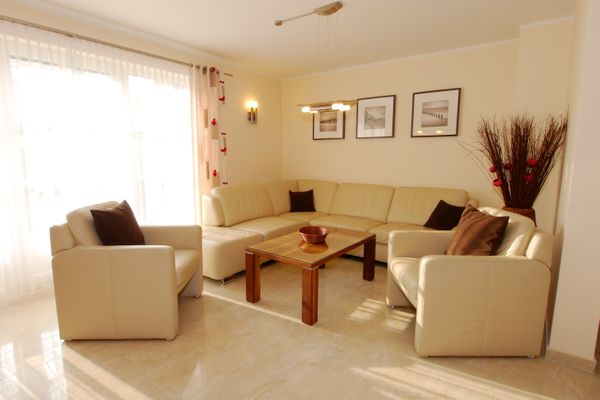 Dünengarten Am Bahndamm 75b Haus Möwe Zingst - Wohnzimmer