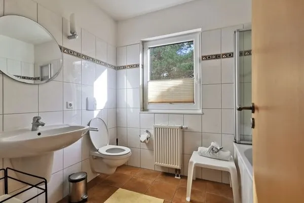 Badezimmer  (STR132a) Ferienwohnung "Maren am Meer Strandwohnung" F***