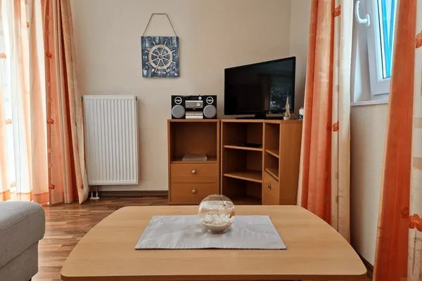 Wohnzimmer  (STR132a) Ferienwohnung "Maren am Meer Strandwohnung" F***