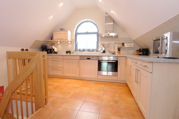  Birkmaase 9 Wohnung Villa Meereslust  - Küche / Küchenzeile