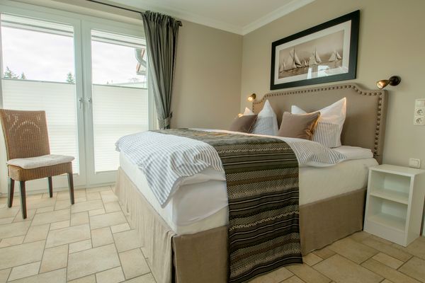  Hafenstraße 26 Wohnung Lütt'n Tohuus Zingst - Schlafzimmer