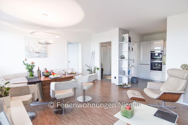  Deichresidenz Stein Laboe - Wohnzimmer