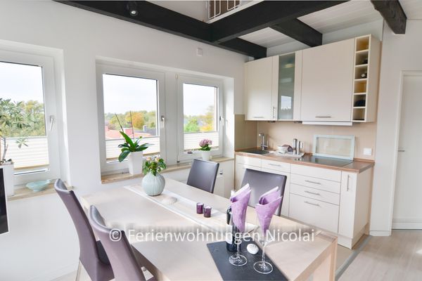 Panorama Schönberger-Strand Appartment 27 Schönberger-Strand - Küche / Küchenzeile