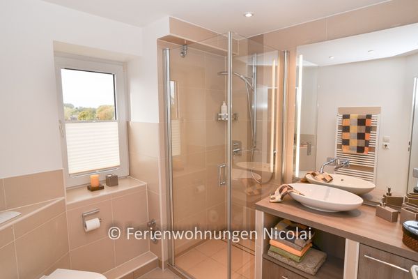 Panorama Schönberger-Strand Appartment 27 Schönberger-Strand - Badezimmer