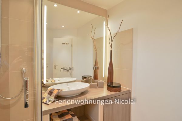 Panorama Schönberger-Strand Appartment 27 Schönberger-Strand - Badezimmer