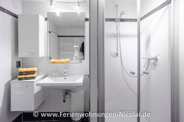 Panorama Schönberger-Strand Appartement 29 Schönberger-Strand - Badezimmer