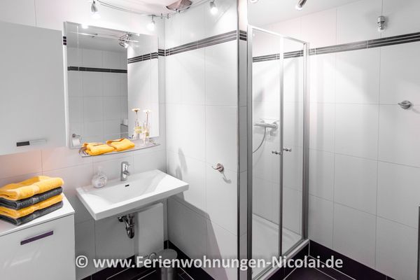 Panorama Schönberger-Strand Appartement 29 Schönberger-Strand - Badezimmer