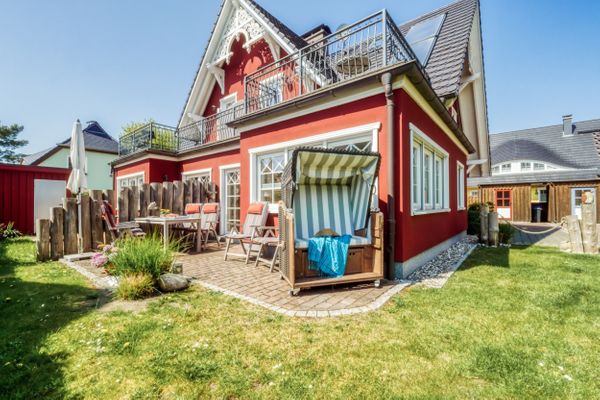  MIN SÜNN im Grünen Winkel Zingst - Terrasse