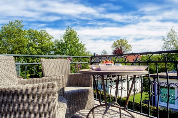  MIN SÜNN im Grünen Winkel Zingst - Terrasse