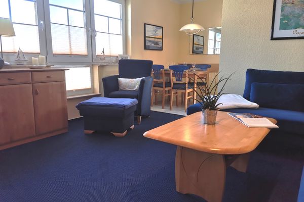  Hafenstrasse 22 Wohnung 1 Zingst - Wohnzimmer